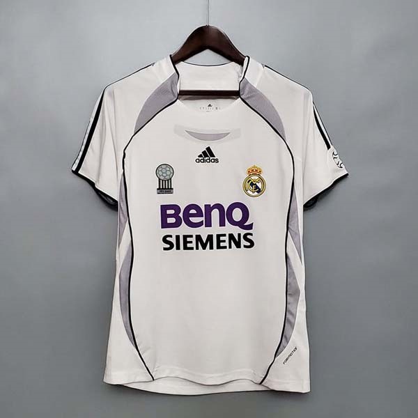 Tailandia Camiseta Real Madrid Replica Primera Ropa Retro 2006 2007